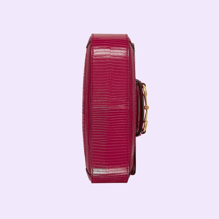 675801.FABCP.6473.015.065.0000.Light Gucci Horsebit 1955 GG crystal mini bag